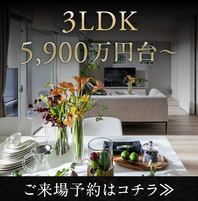 3LDK 5,900万円台～